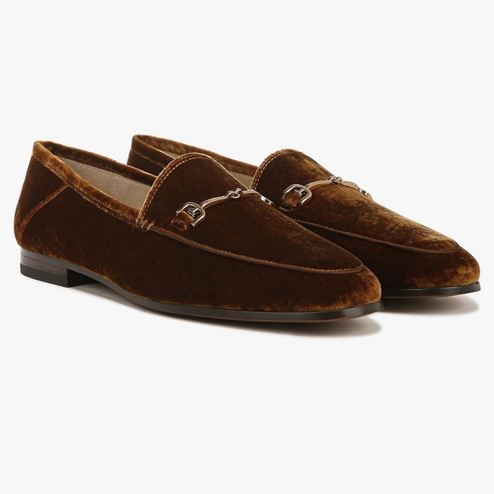 Lorraine Sam Edelman Cocoa Suede flats W 10